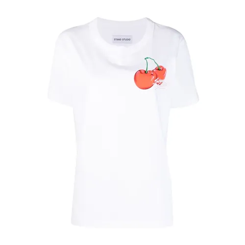 Tops > T-Shirts - - Stand Studio - Modalova