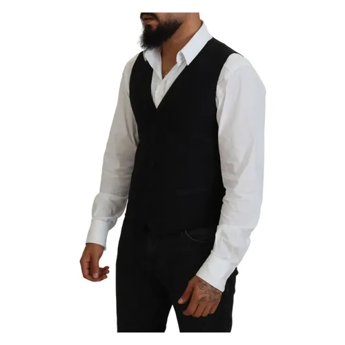 Suits > Suit Vests - - Dolce & Gabbana - Modalova