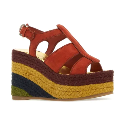 Shoes > Heels > Wedges - - Ferragamo - Modalova