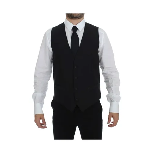 Suits > Suit Vests - - Dolce & Gabbana - Modalova