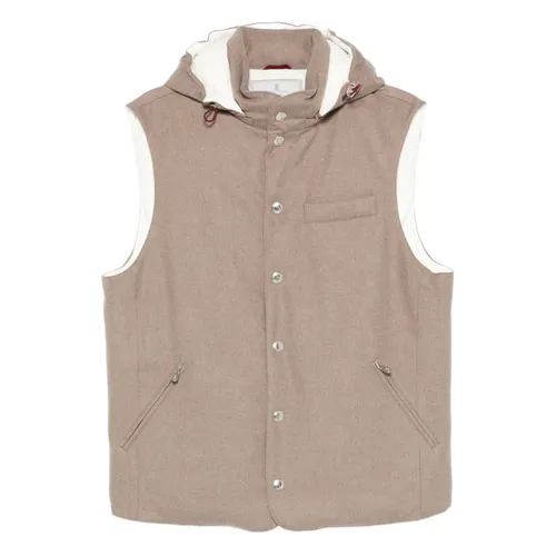 Jackets > Vests - - Brunello Cucinelli - Modalova