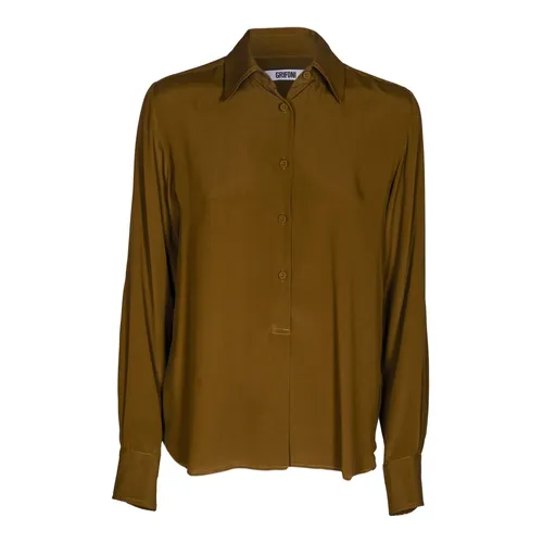 Blouses & Shirts > Shirts - - Mauro Grifoni - Modalova
