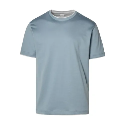 Eleventy - Tops > T-Shirts - Blue - Eleventy - Modalova