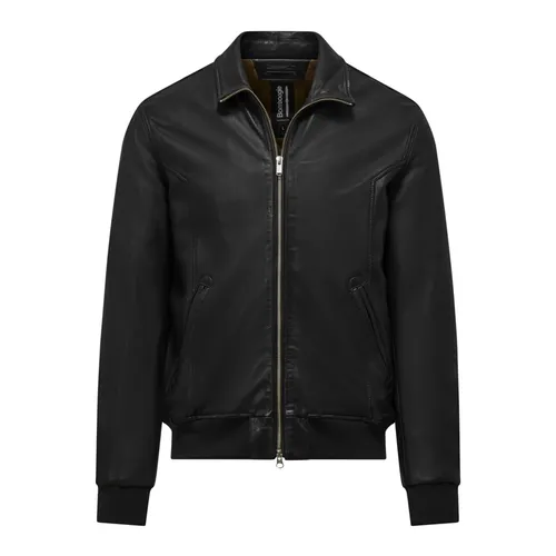 Jackets > Leather Jackets - - BomBoogie - Modalova