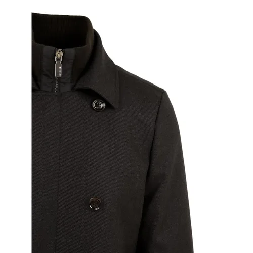 Coats > Double-Breasted Coats - - Moorer - Modalova
