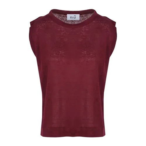 Tops > Sleeveless Tops - - NIU - Modalova