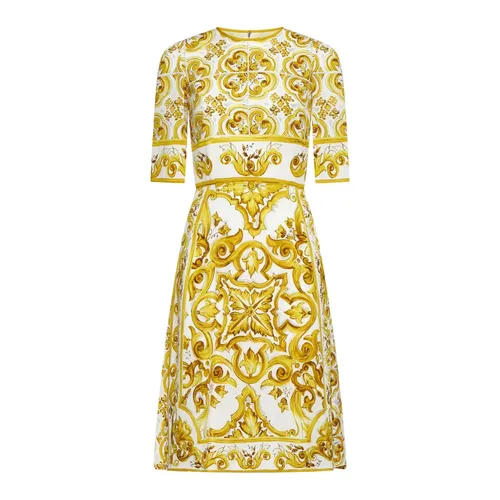 Dresses > Day Dresses > Midi Dresses - - Dolce & Gabbana - Modalova