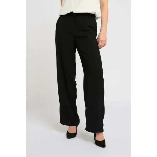 Trousers > Wide Trousers - - Cream - Modalova