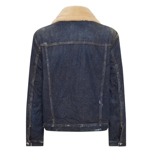 Jackets > Denim Jackets - - Dsquared2 - Modalova