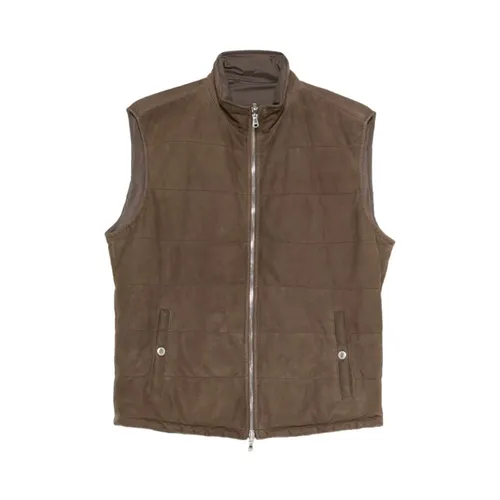 Barba - Jackets > Vests - Brown - Barba - Modalova