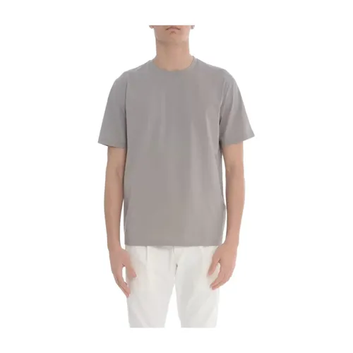 Herno - Tops > T-Shirts - Gray - Herno - Modalova