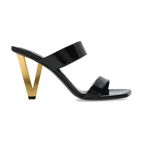 Shoes > Heels > Heeled Mules - - Versace - Modalova
