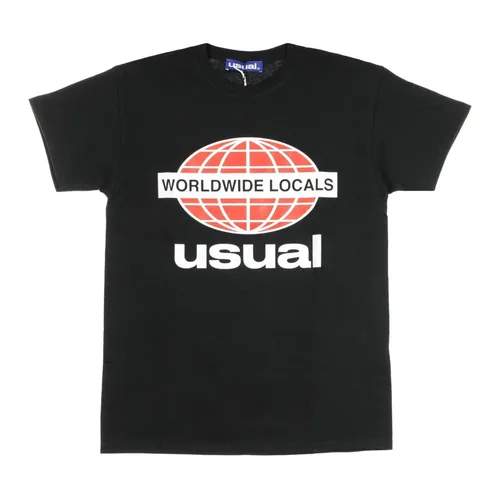Usual - Tops > T-Shirts - Black - Usual - Modalova
