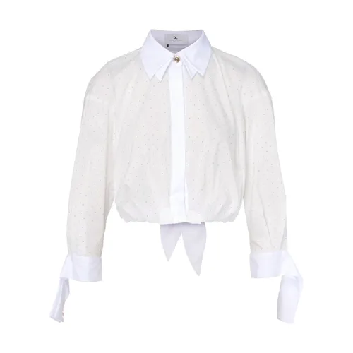 Blouses & Shirts > Shirts - - Elisabetta Franchi - Modalova