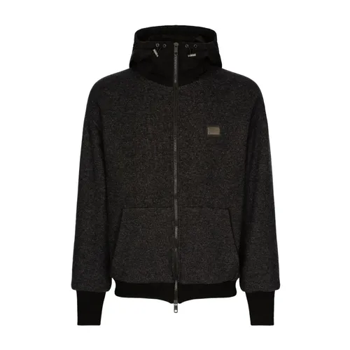 Sweatshirts & Hoodies > Zip-throughs - - Dolce & Gabbana - Modalova