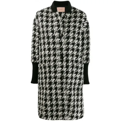 Coats > Single-Breasted Coats - - Twinset - Modalova
