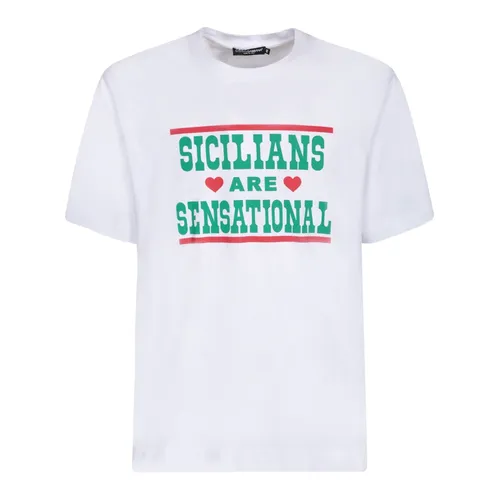 Tops > T-Shirts - - Dolce & Gabbana - Modalova