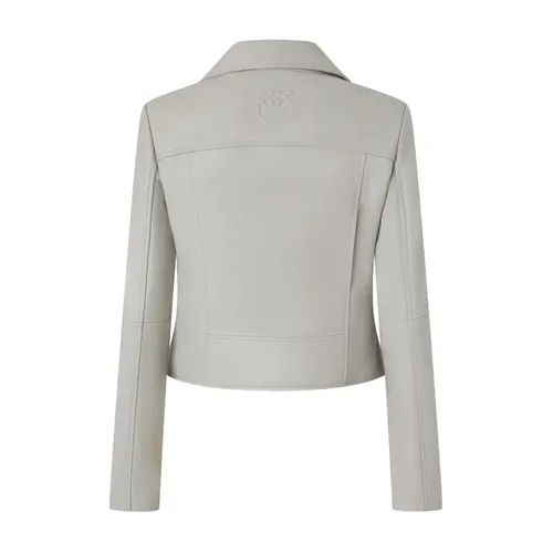 Jackets > Leather Jackets - - Pinko - Modalova