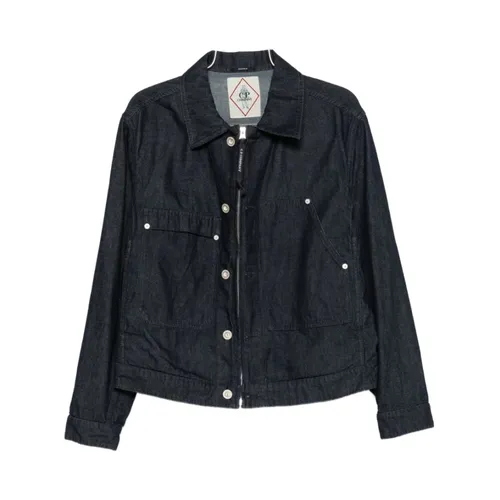 Jackets > Denim Jackets - - C.p. Company - Modalova