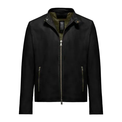 Jackets > Leather Jackets - - BomBoogie - Modalova