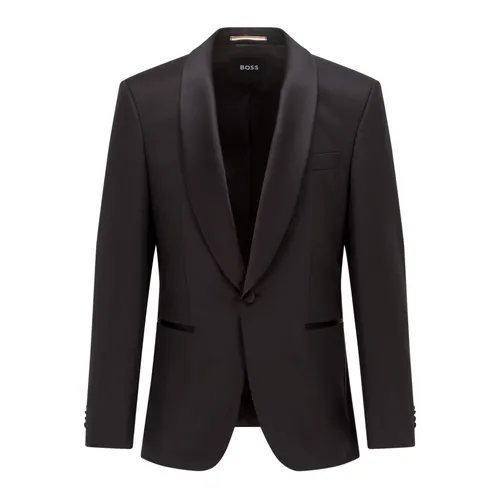 Hugo - Jackets > Blazers - Black - Hugo - Modalova
