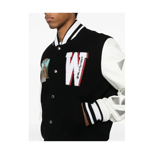 Jackets > Bomber Jackets - - Off White - Modalova