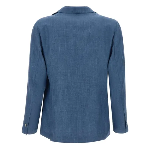 Barba - Jackets > Blazers - Blue - Barba - Modalova