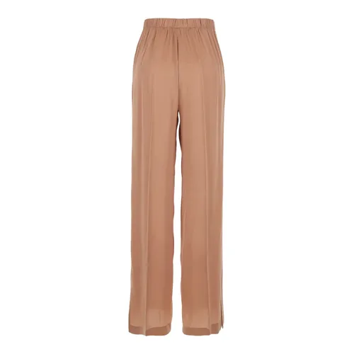 Trousers > Wide Trousers - - Semicouture - Modalova