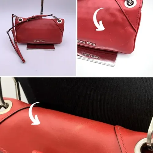 Pre-owned > Pre-owned Bags > Pre-owned Shoulder Bags - - Miu Miu Pre-owned - Modalova