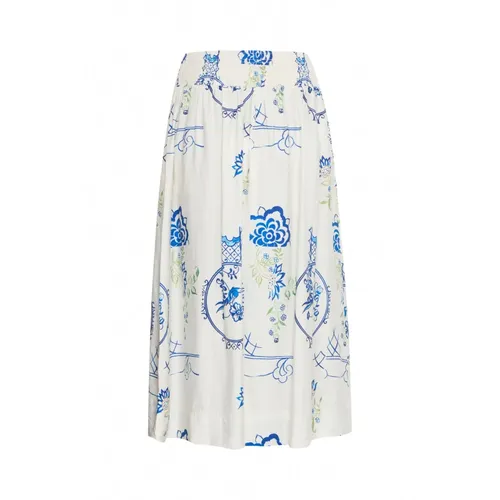 Skirts > Midi Skirts - - Ichi - Modalova