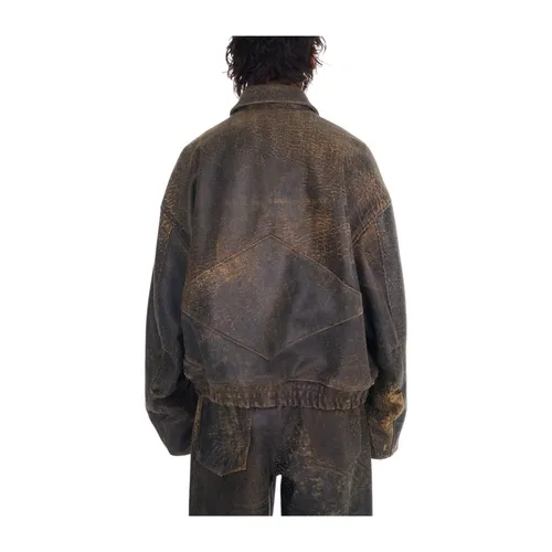 Jackets > Leather Jackets - - Nahmias - Modalova