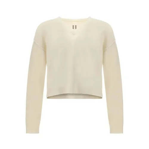 Knitwear > V-neck Knitwear - - Rick Owens - Modalova