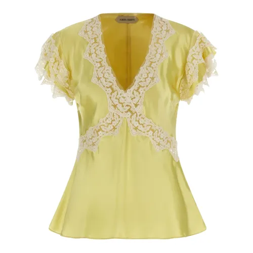 Blouses & Shirts > Blouses - - Alberta Ferretti - Modalova