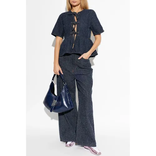 Blouses & Shirts > Blouses - - Ganni - Modalova