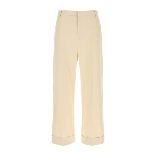 Trousers > Cropped Trousers - - Valentino Garavani - Modalova