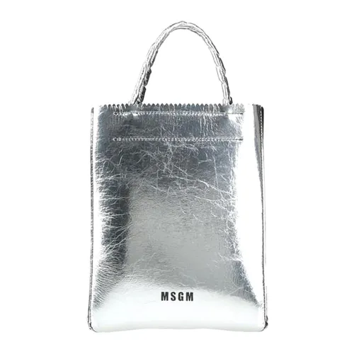 Msgm - Bags > Tote Bags - Gray - Msgm - Modalova