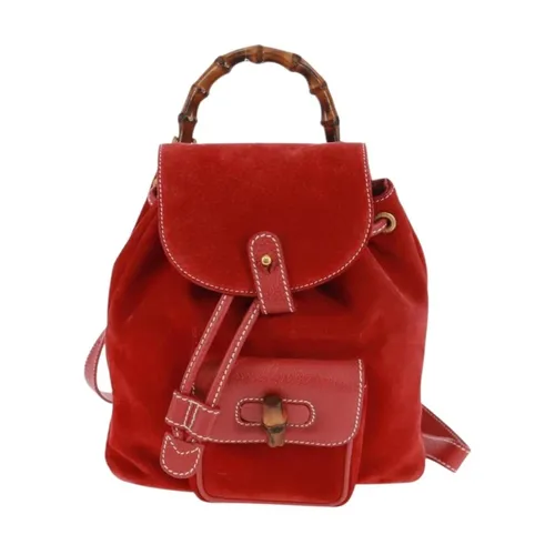 Pre-owned > Pre-owned Bags > Pre-owned Backpacks - - Gucci Vintage - Modalova