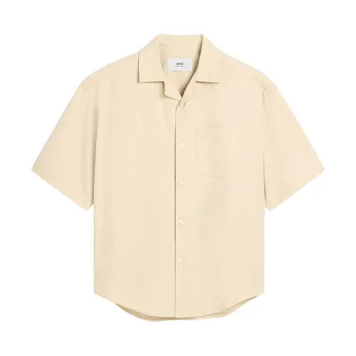Shirts > Short Sleeve Shirts - - Ami Paris - Modalova