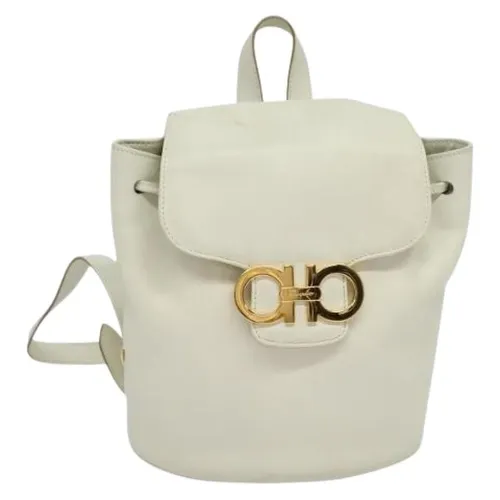 Pre-owned > Pre-owned Bags > Pre-owned Backpacks - - Salvatore Ferragamo Pre-owned - Modalova