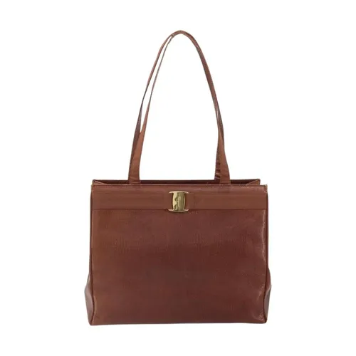 Pre-owned > Pre-owned Bags > Pre-owned Shoulder Bags - - Salvatore Ferragamo Pre-owned - Modalova