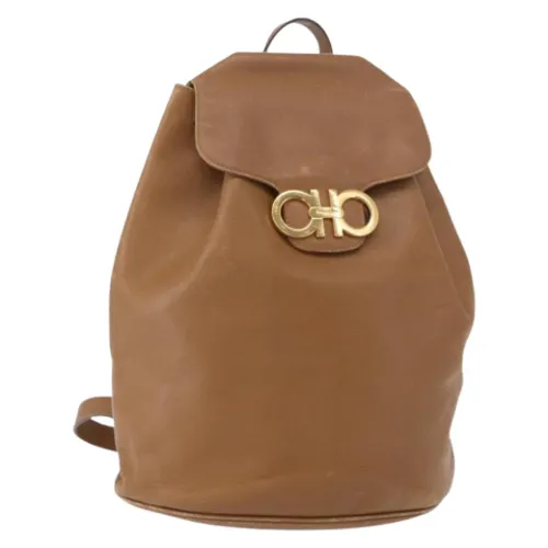 Pre-owned > Pre-owned Bags > Pre-owned Backpacks - - Salvatore Ferragamo Pre-owned - Modalova