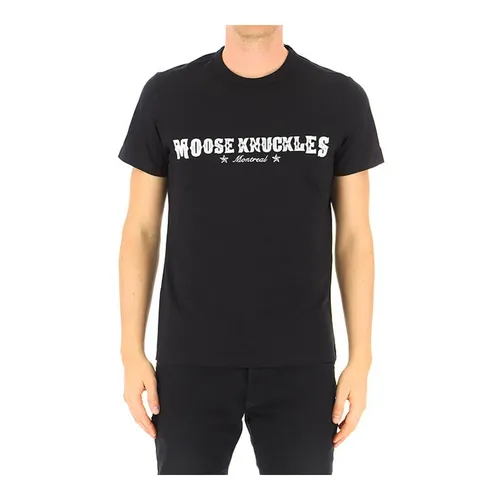 Tops > T-Shirts - - Moose Knuckles - Modalova