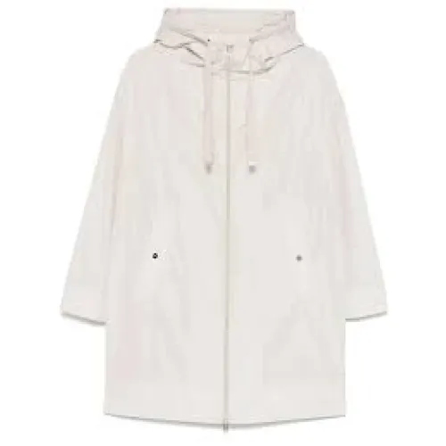 Herno - Coats > Parkas - White - Herno - Modalova