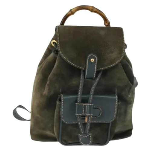 Pre-owned > Pre-owned Bags > Pre-owned Backpacks - - Gucci Vintage - Modalova