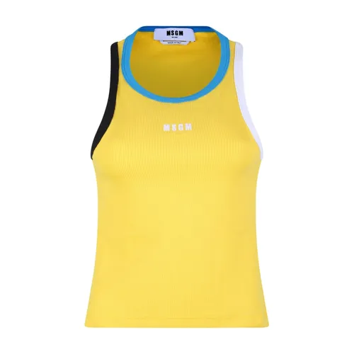 Tops > Sleeveless Tops - - Msgm - Modalova