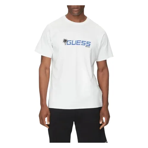 Guess - Tops > T-Shirts - White - Guess - Modalova