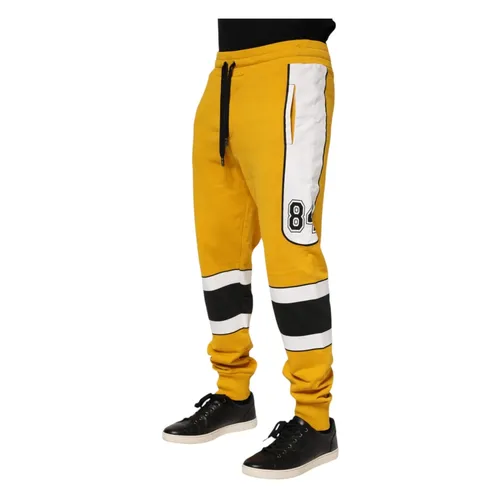 Trousers > Sweatpants - - Dolce & Gabbana - Modalova