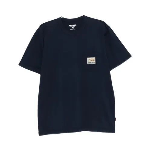 Sebago - Tops > T-Shirts - Blue - Sebago - Modalova