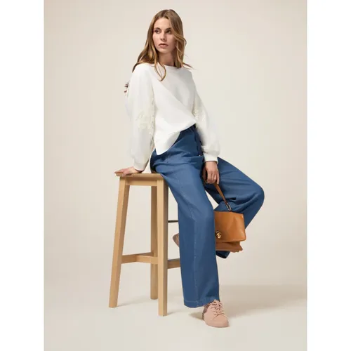 Oltre - Jeans > Wide Jeans - Blue - Oltre - Modalova