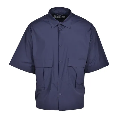 Shirts > Short Sleeve Shirts - - Herno - Modalova